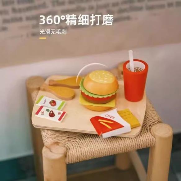 Children's Realistic Wooden Playhouse