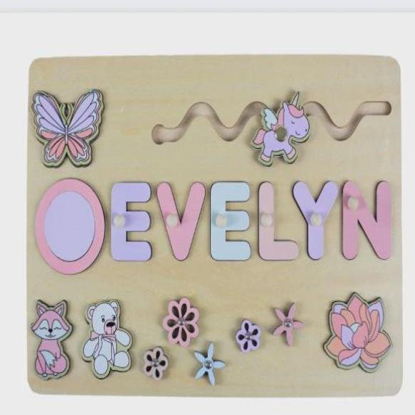 Personalized Name Puzzle for Kids Baby Gifts Toys