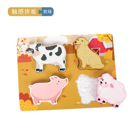 Children's Wooden Educational Puzzle